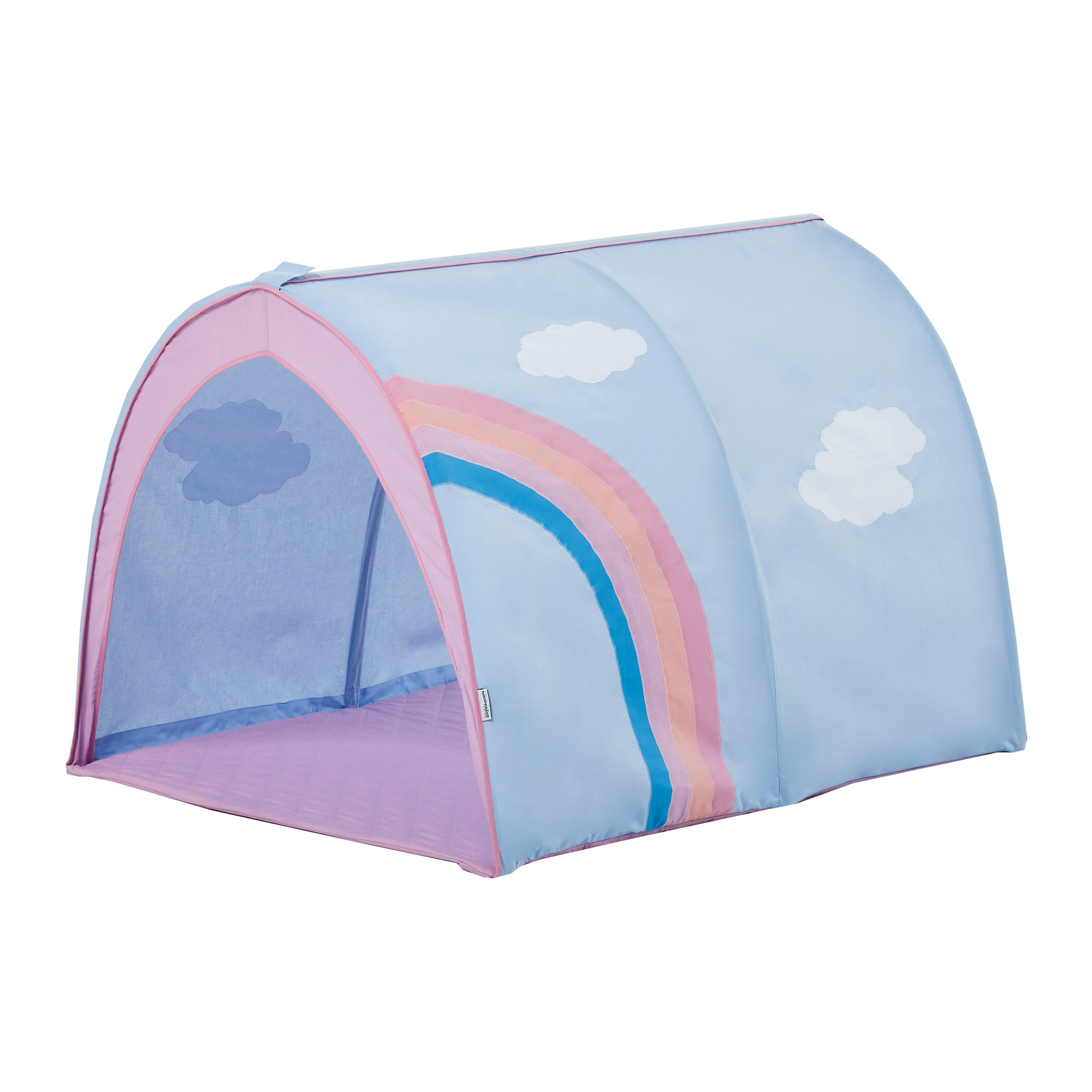 Tunneli Hoppekids Unicorn, 102x73x90cm, monivärinen