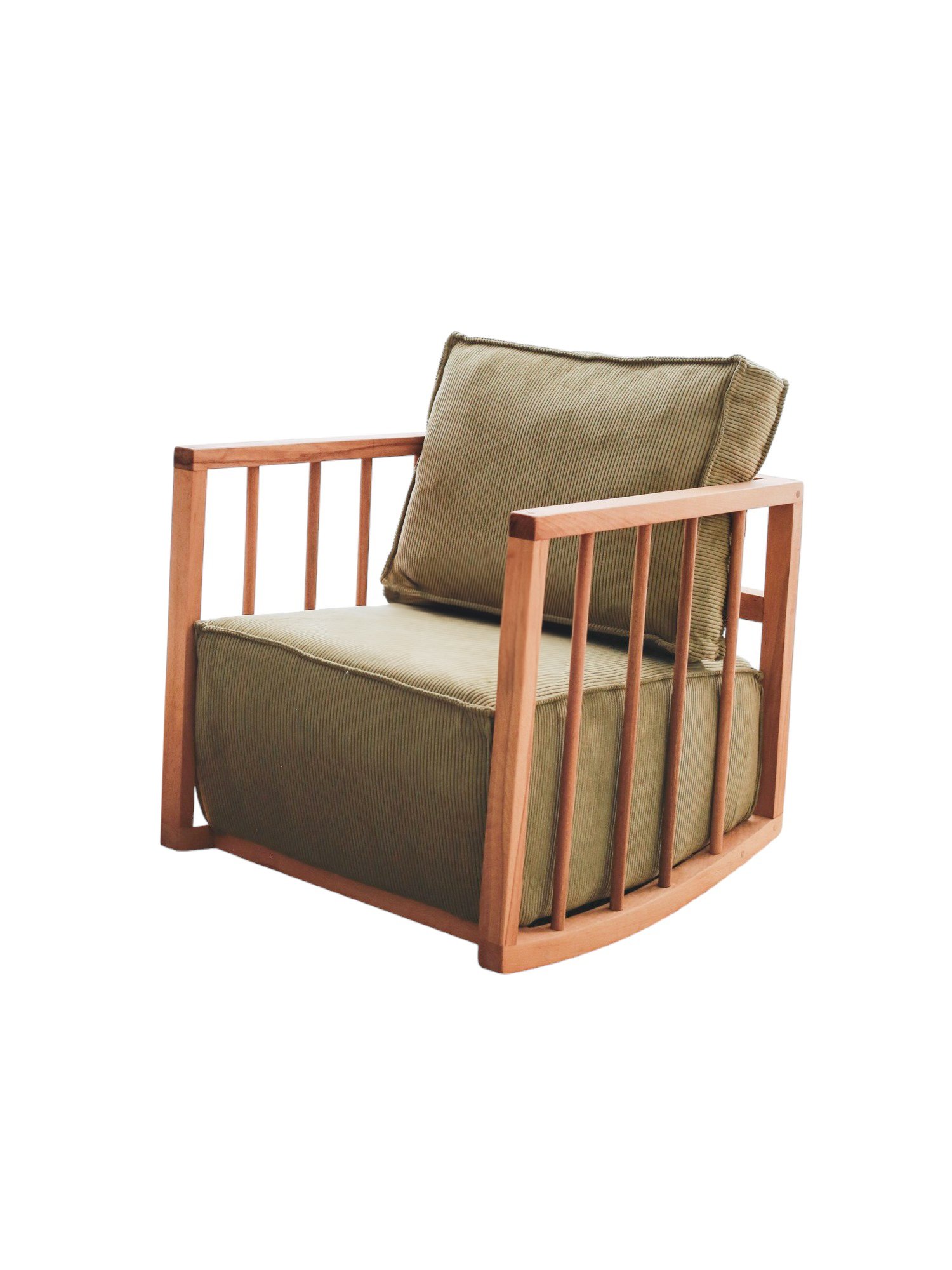 Nojatuoli Valento Furniture Sallanan, 65x71x80cm, Khaki