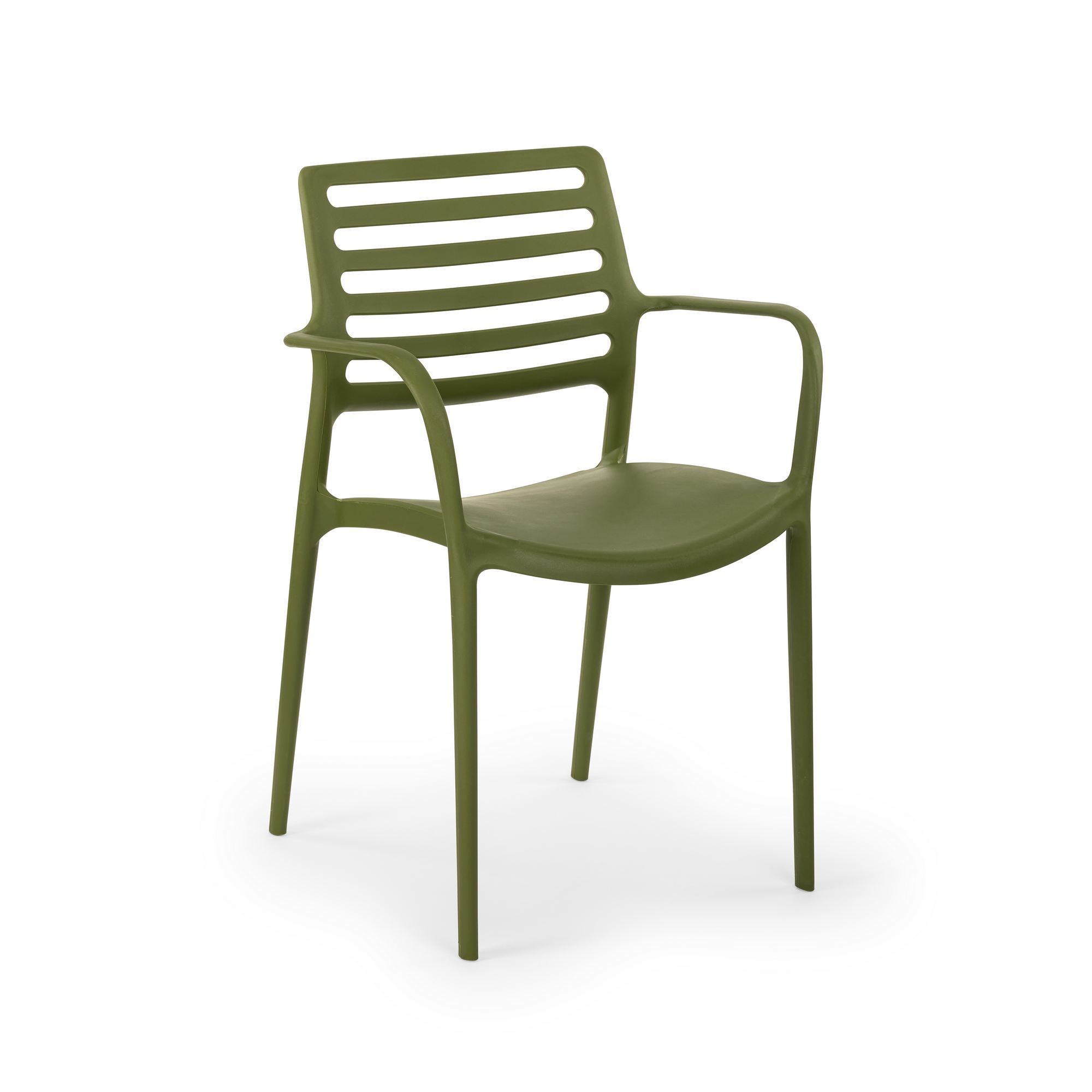 Tuolisetti Valento Garden Louise Xl, 4kpl, khaki
