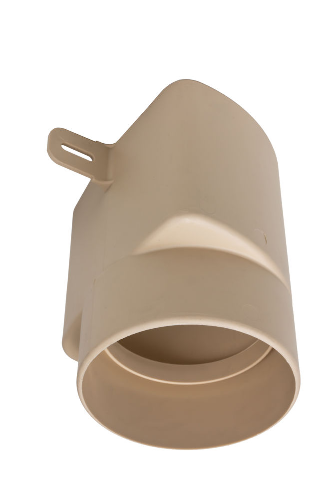 Tuuletuspaalun adapteri Vilpe Ross 125/110, beige