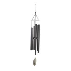 Tuulikello Home4You Nature&#039;S Melody, H95Cm, Musta