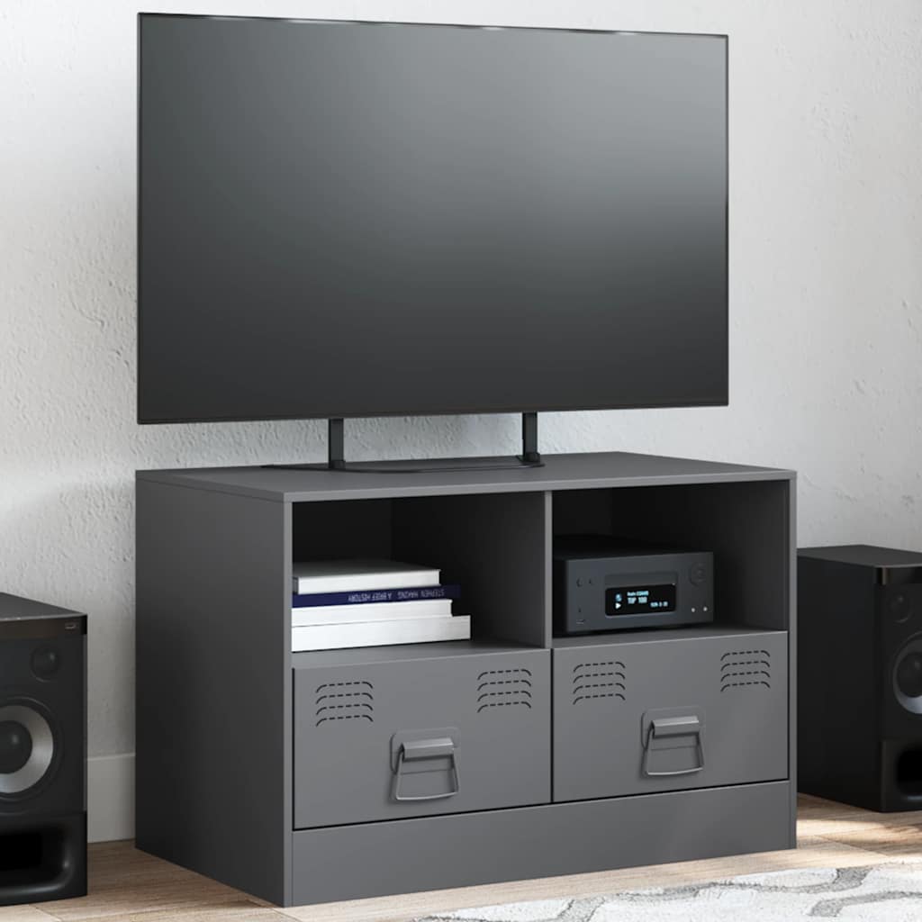 TV-taso, teräs, 67x39x44 cm (92356)