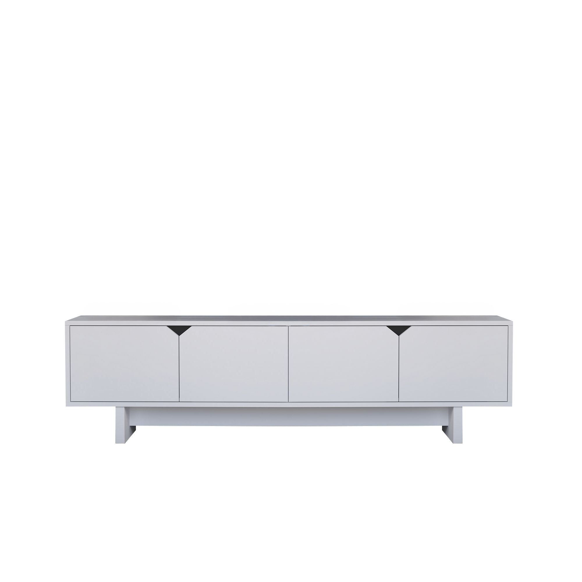 Konsolipöytä Valento Furniture Doruk, 180x50cm, valkoinen