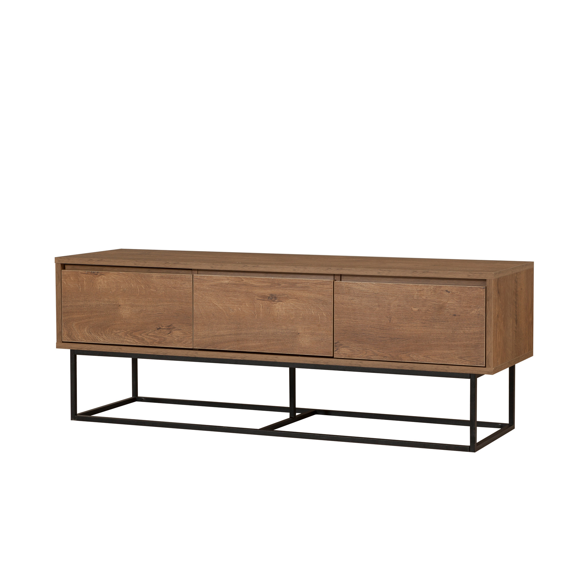 TV-taso Valento Furniture Milo 140 pähkinä/musta