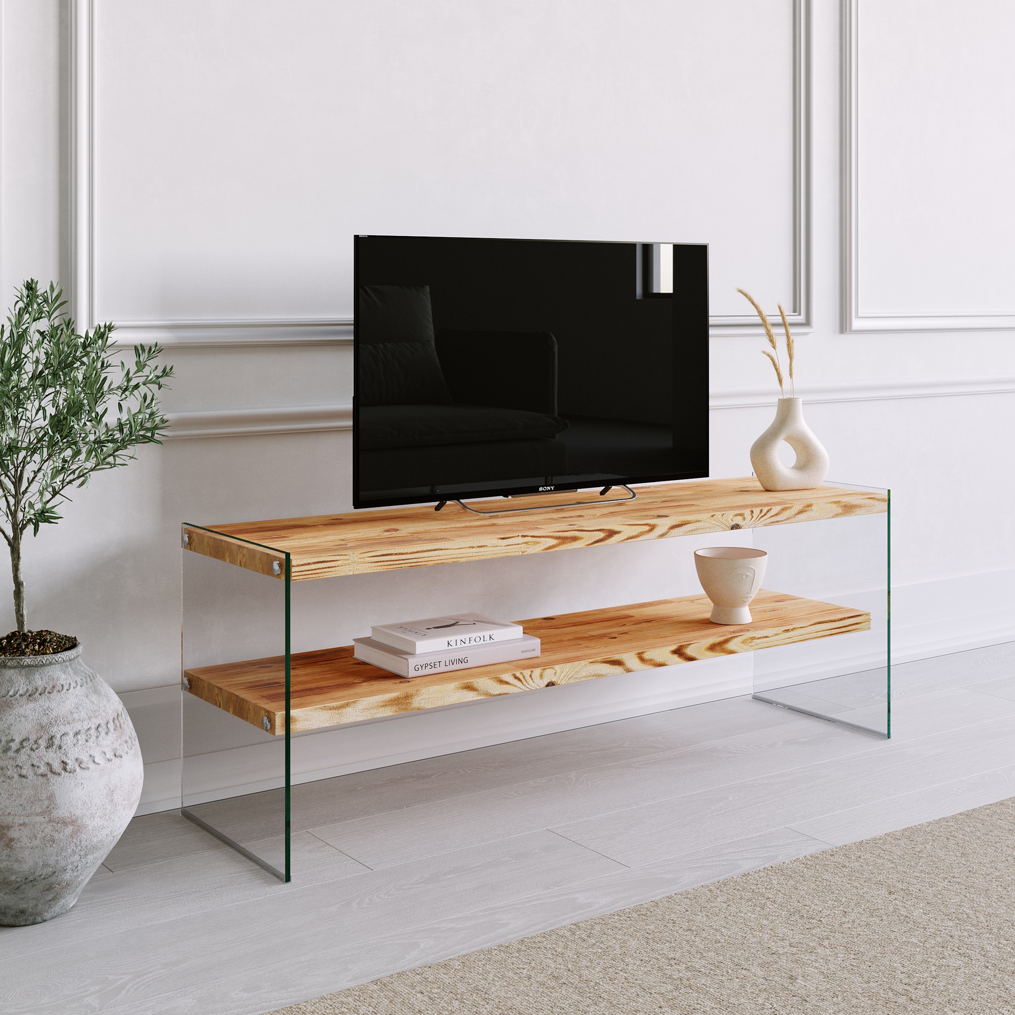 TV-taso Valento Furniture Niagara 1004 tammi