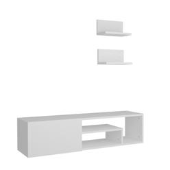 TV-taso Valento Furniture Zeplin, 120x29.3cm, Valkoinen