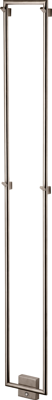 Pyyhekuivain Tapwell TW1500-200 Brushed Nickel, 4 koukkua, harjattu nikkeli