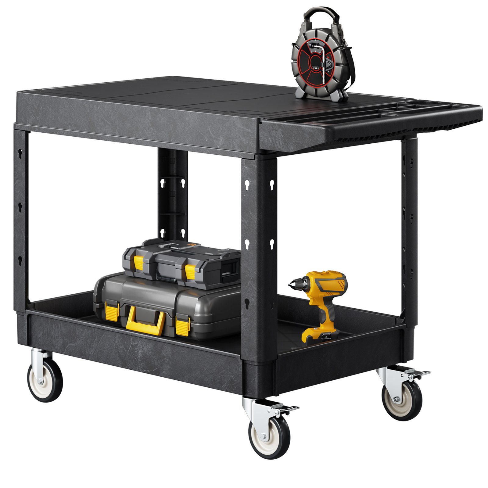 Työkaluvaunu North Craft SYTCSS03, 250 kg, 118x65x86.5cm, Musta
