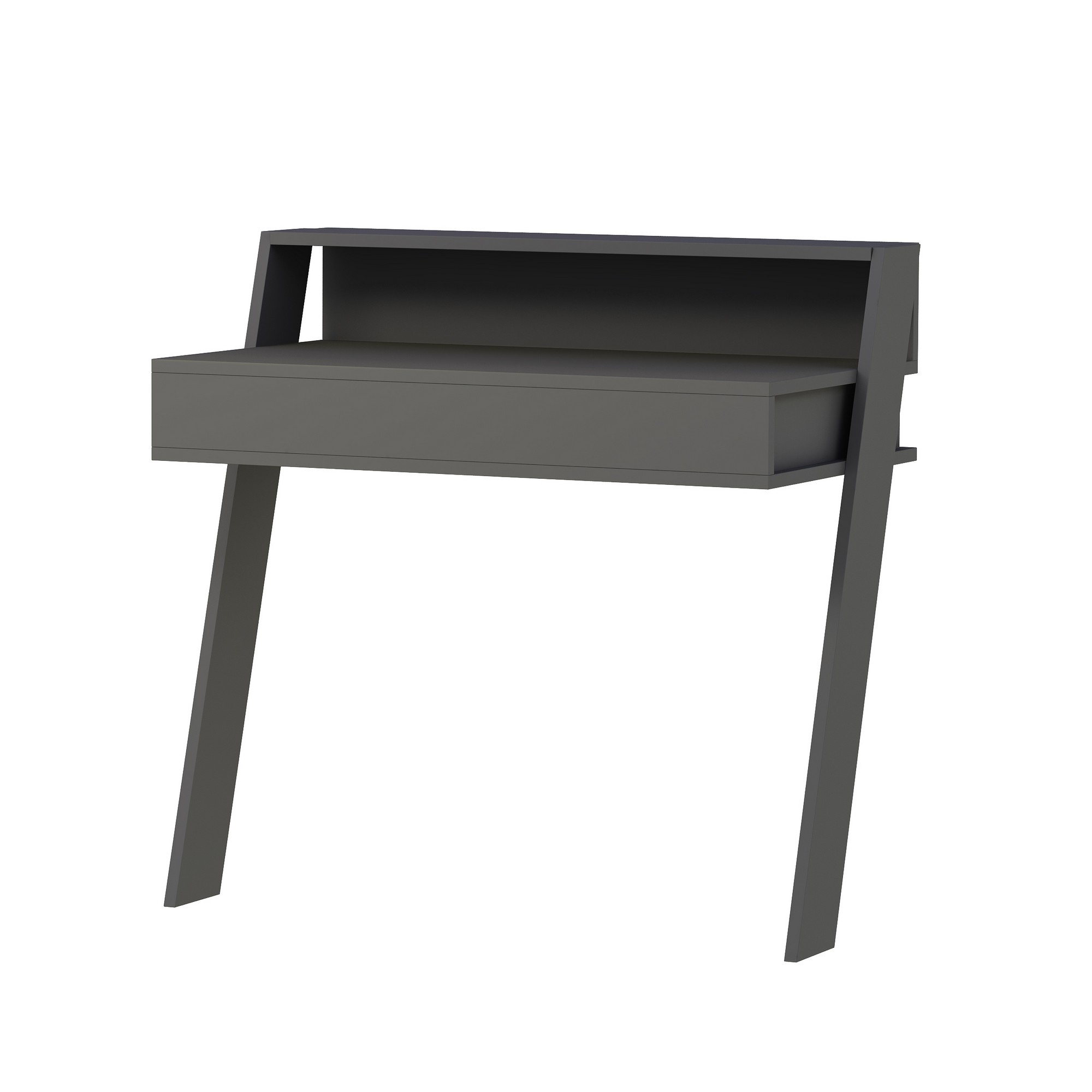 Työpöytä Valento Furniture Cowork, harmaa