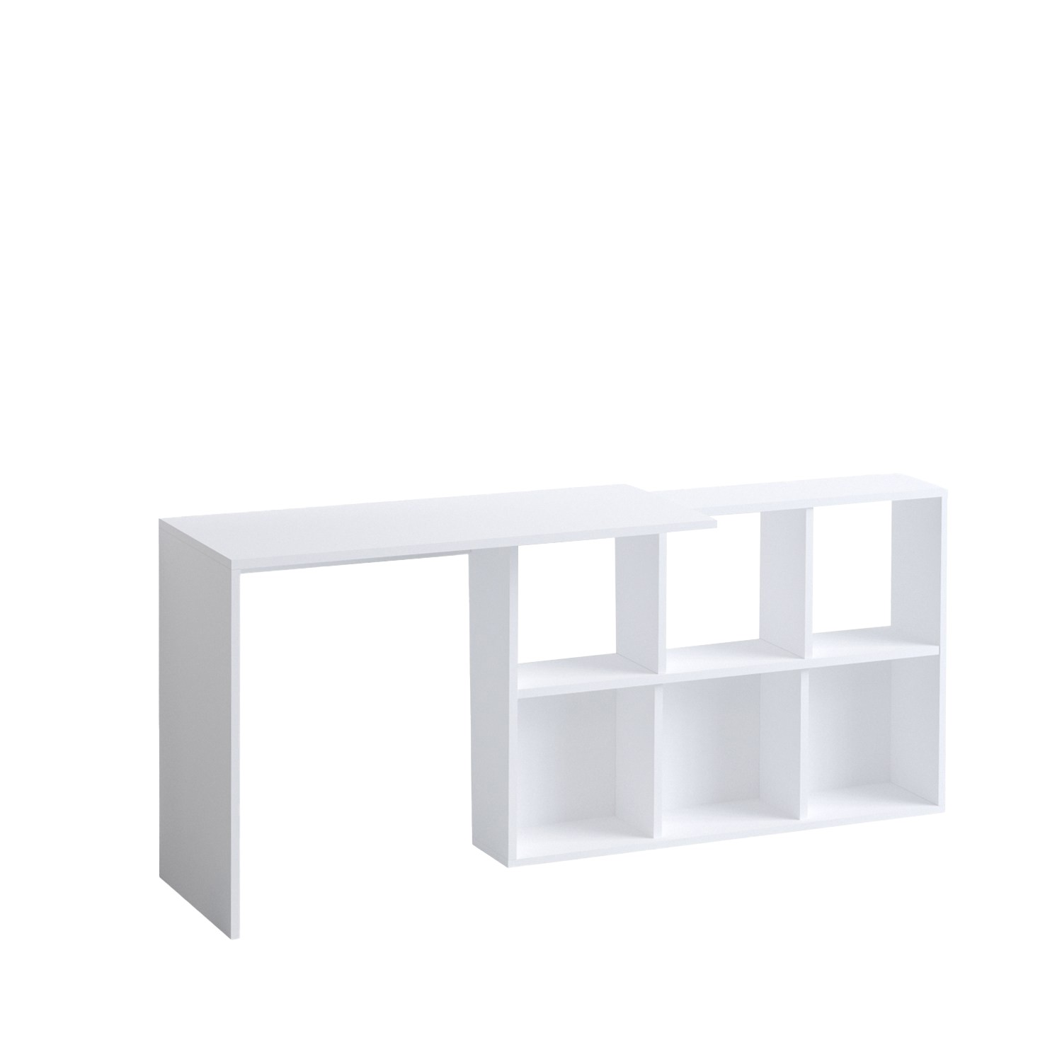Työpöytä Valento Furniture Jack valkoinen/tammi