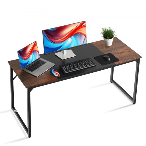 Työpöytä North Craft ZH606, 160x60 cm, Ruskea/Musta
