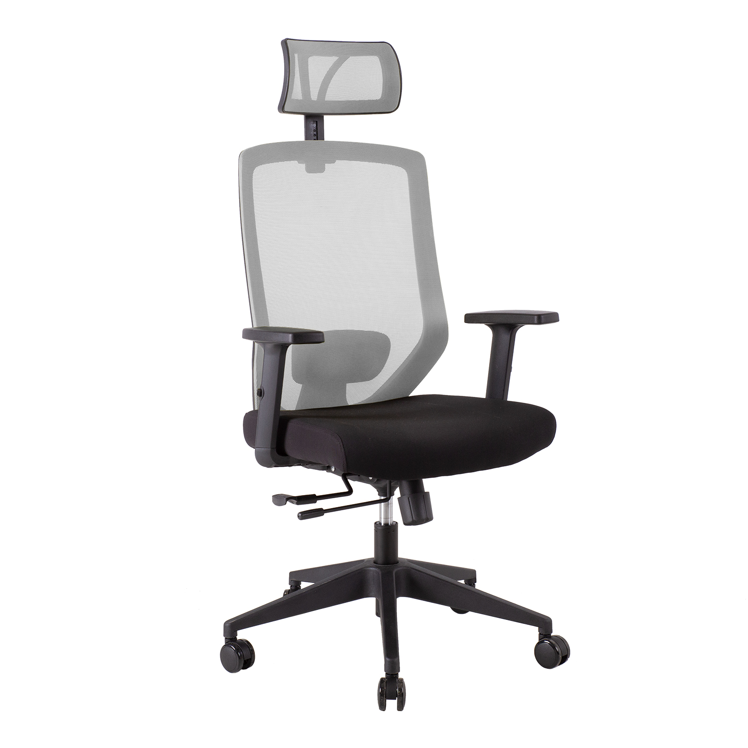 Työtuoli Home4You Joy, 64x64x115-125cm, Harmaa