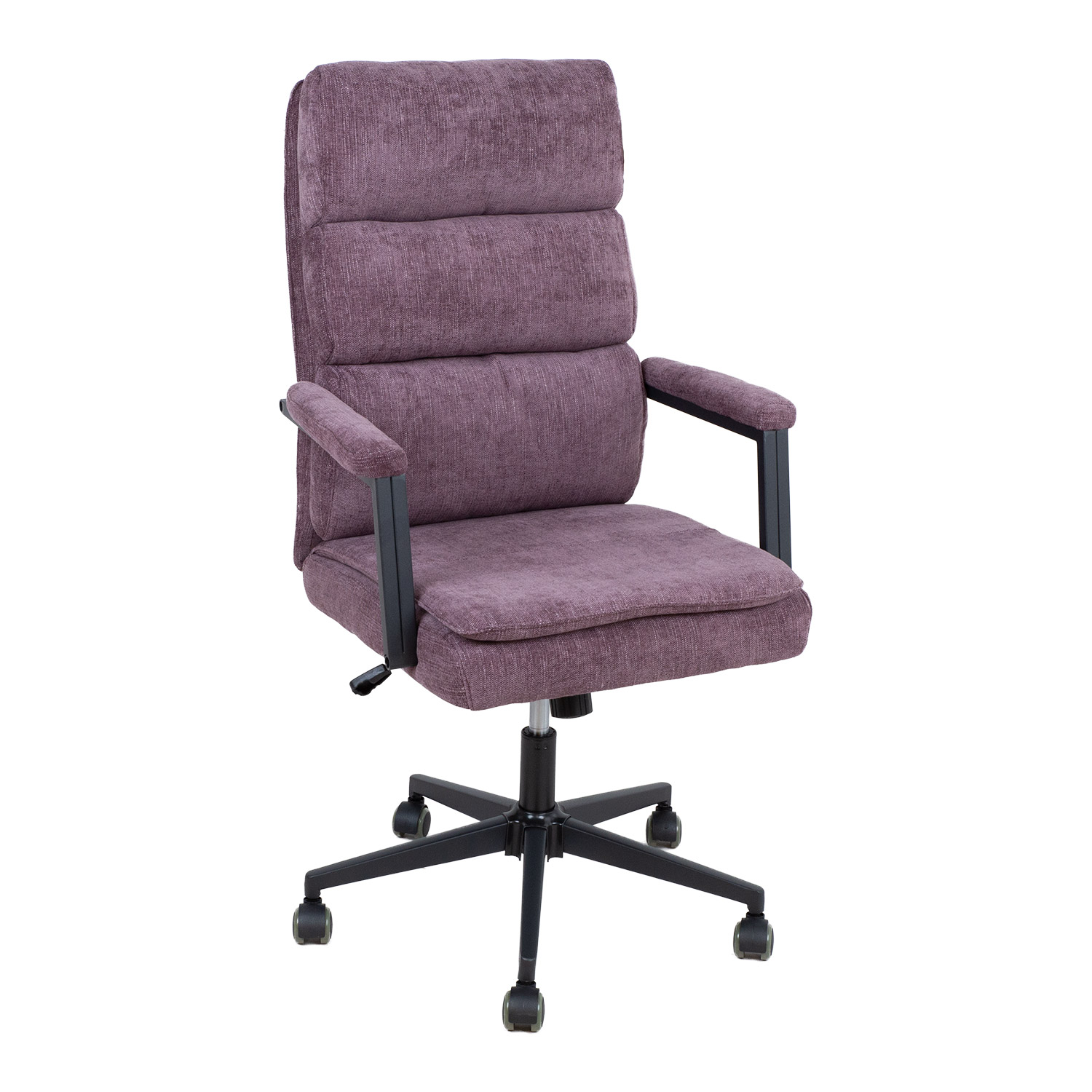 Työtuoli Home4You Remy, 65x72x108-115 cm, Synkro-Mekanismi, Pu-Pyörät, Violetti