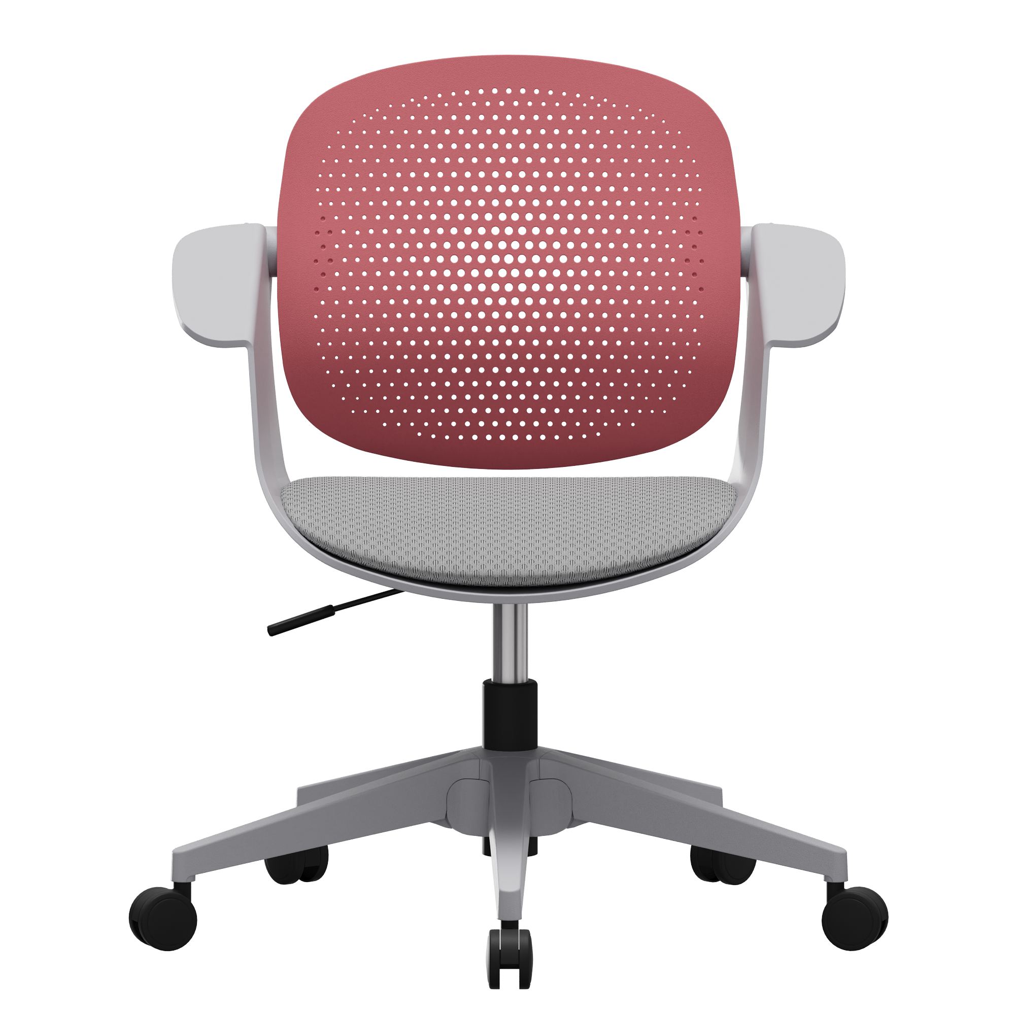 Työtuoli Valento Furniture Sisa, lohenpunainen