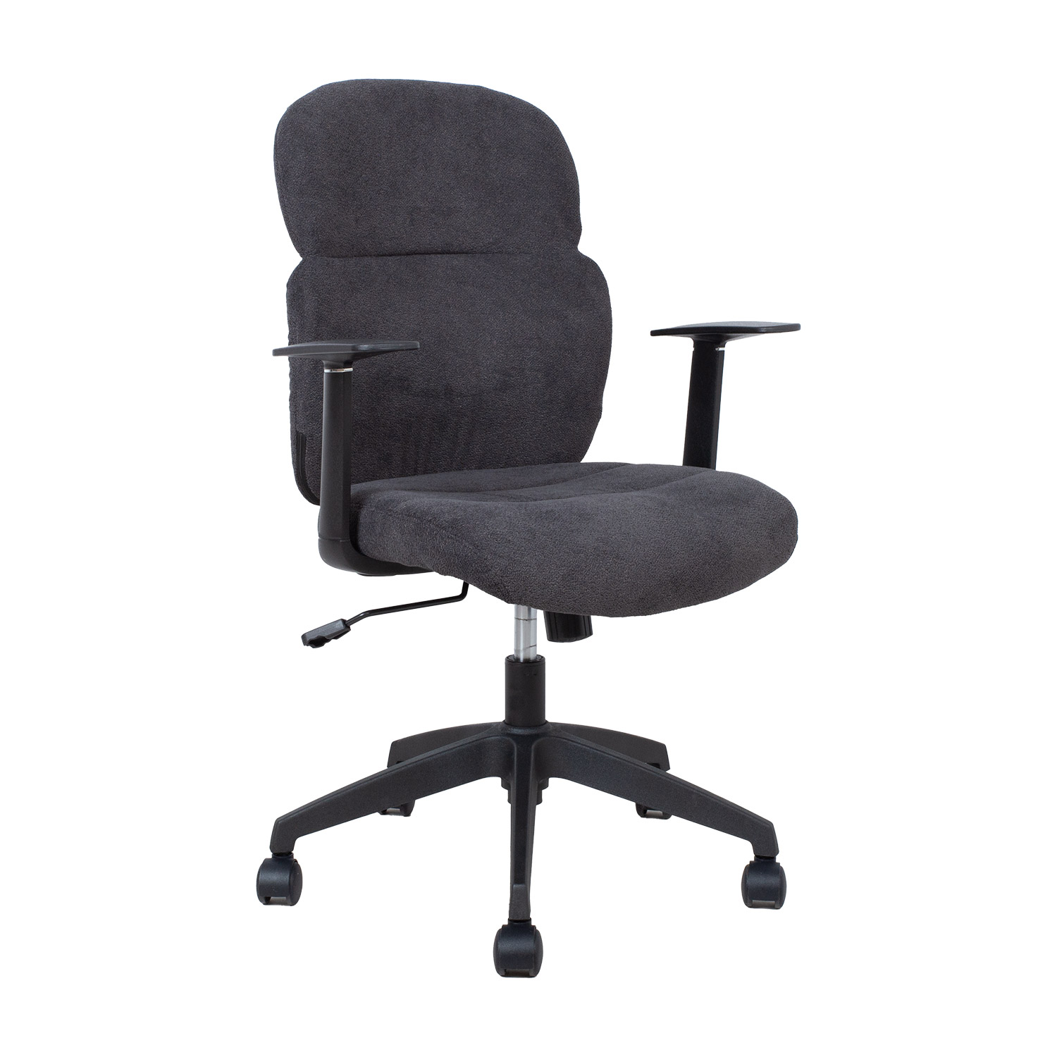 Työtuoli Home4You Timeo, 62x58x93-101cm, Musta