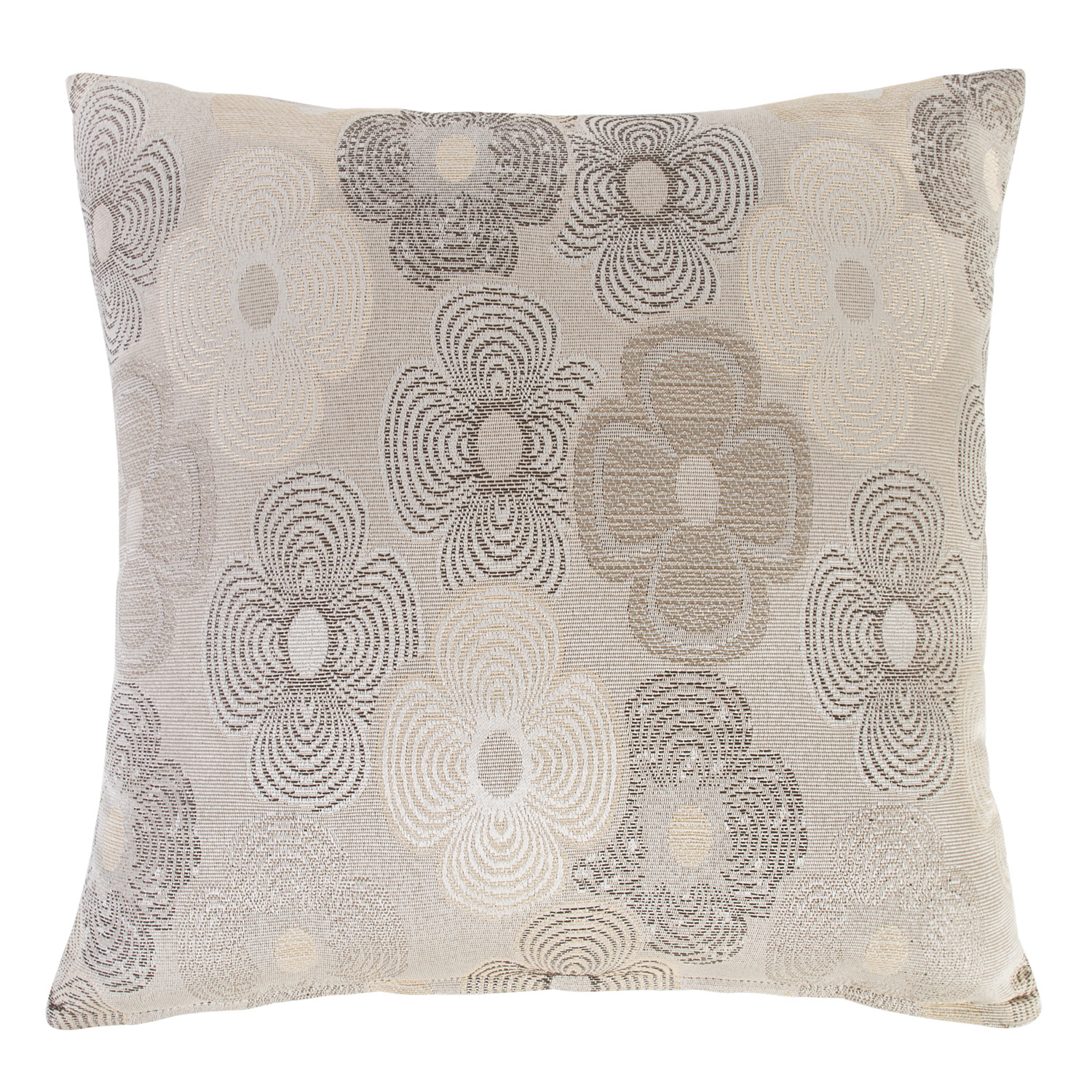 Tyyny Home4You Wicker 50x50cm, Kukat, Beige