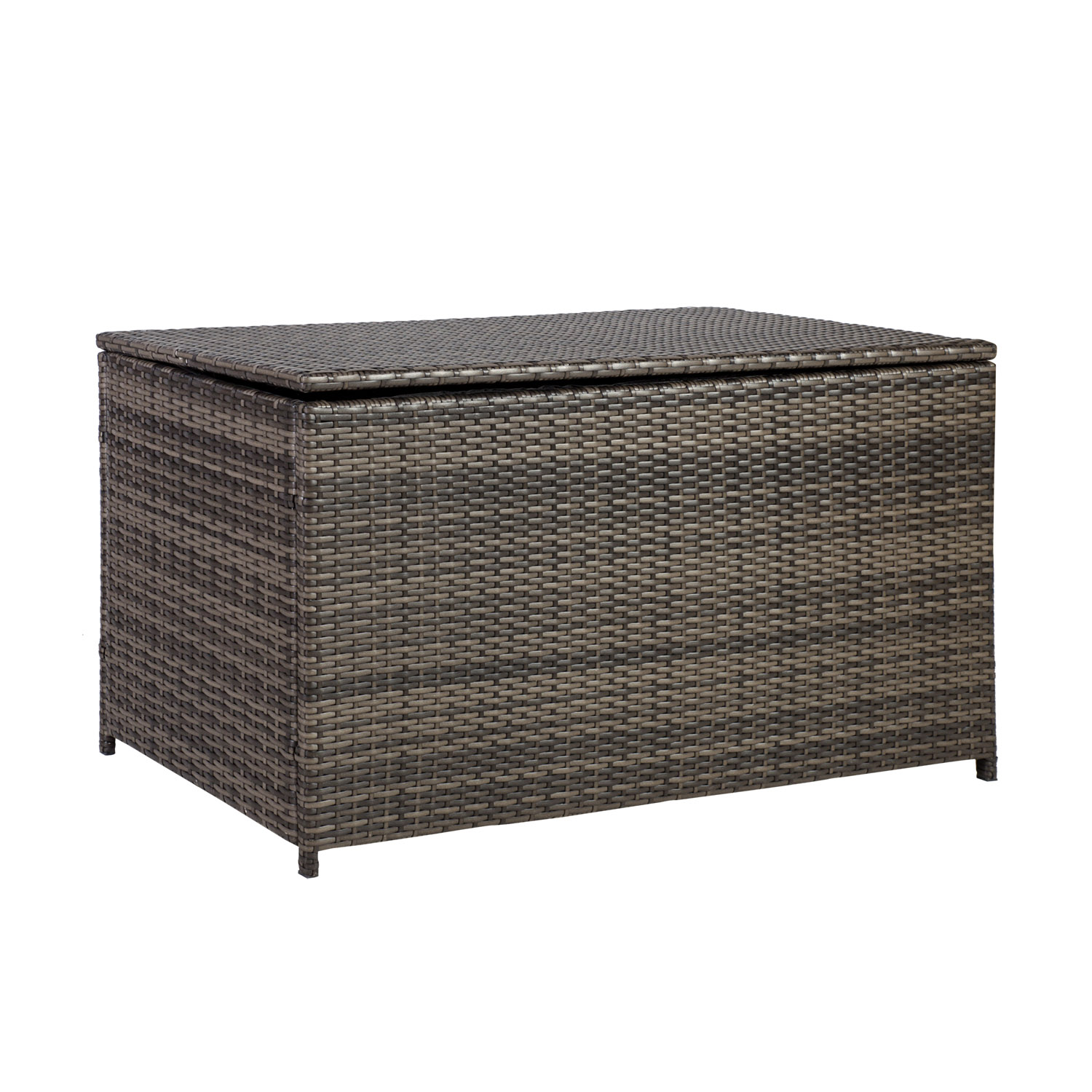 Tyynylaatikko Home4You Wicker, 122x52x62cm, Tummanruskea