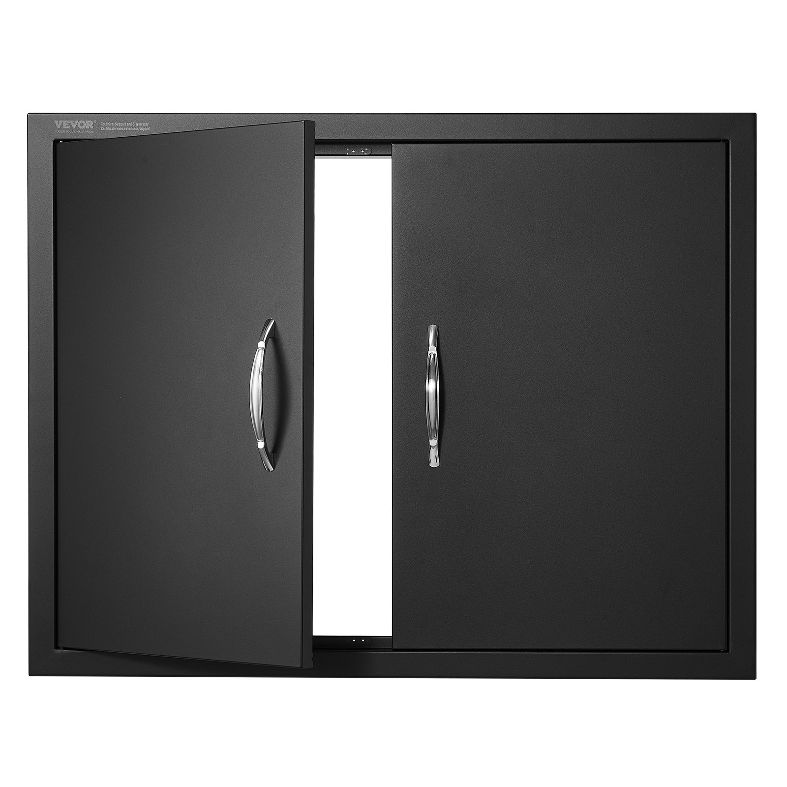Ulkokeittiön pariovi North Craft, 788x610mm, Musta