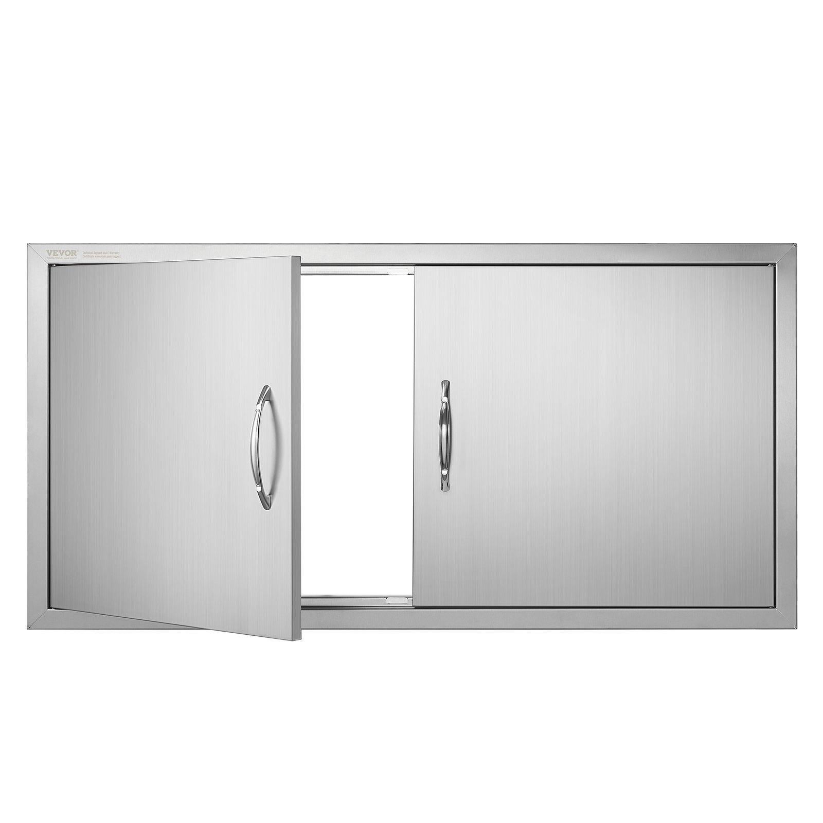 Ulkokeittiön pariovi North Craft BH-019, 1067x534mm, ruostumaton teräs