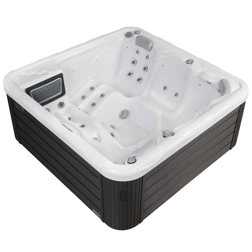 Ulkoporeallas Wellis Pluto Ice White, 5 hlöä, 42 suutinta, harmaa/valkoinen