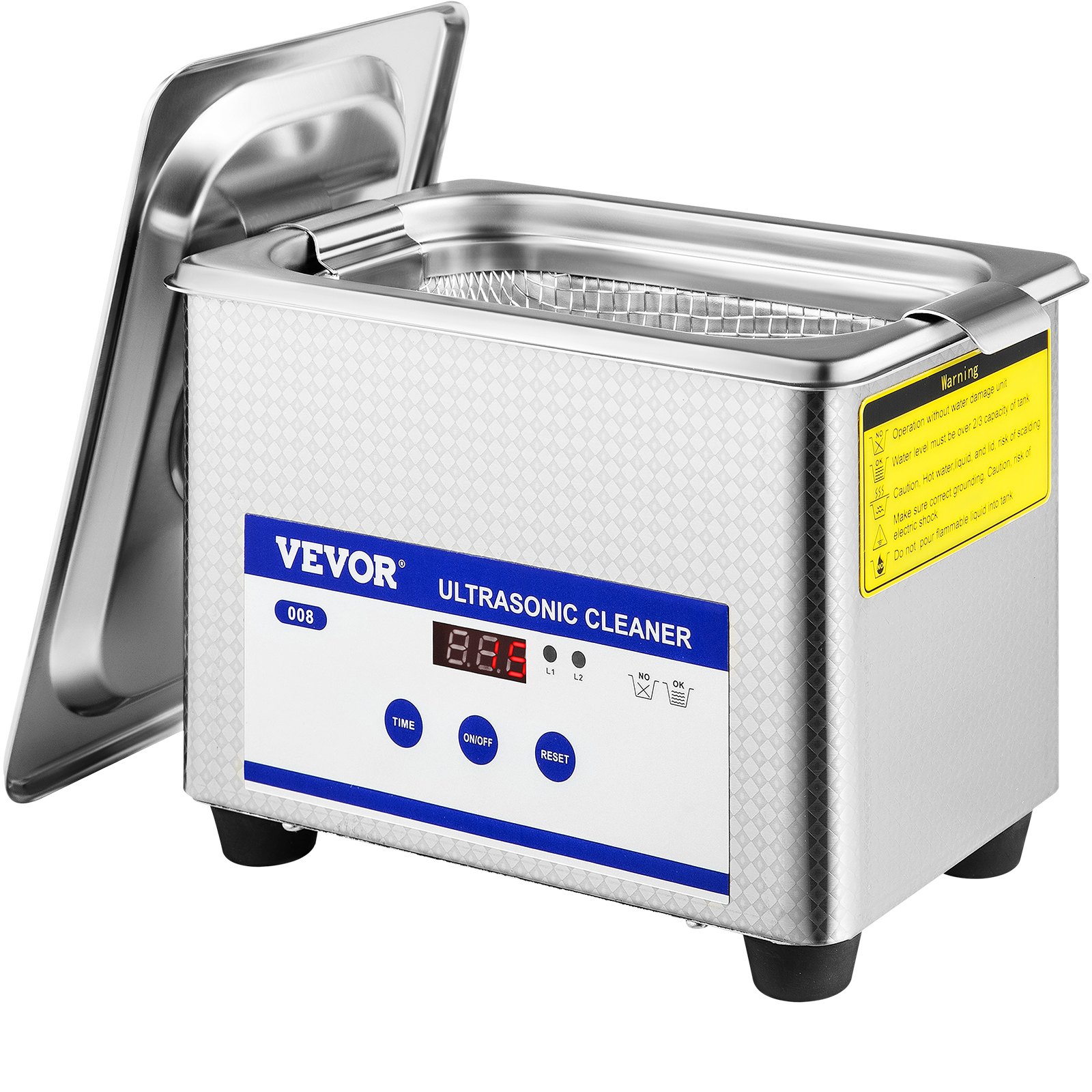 Ultraäänipesuri North Craft, 0.8L, 35W, Ruostumaton Teräs