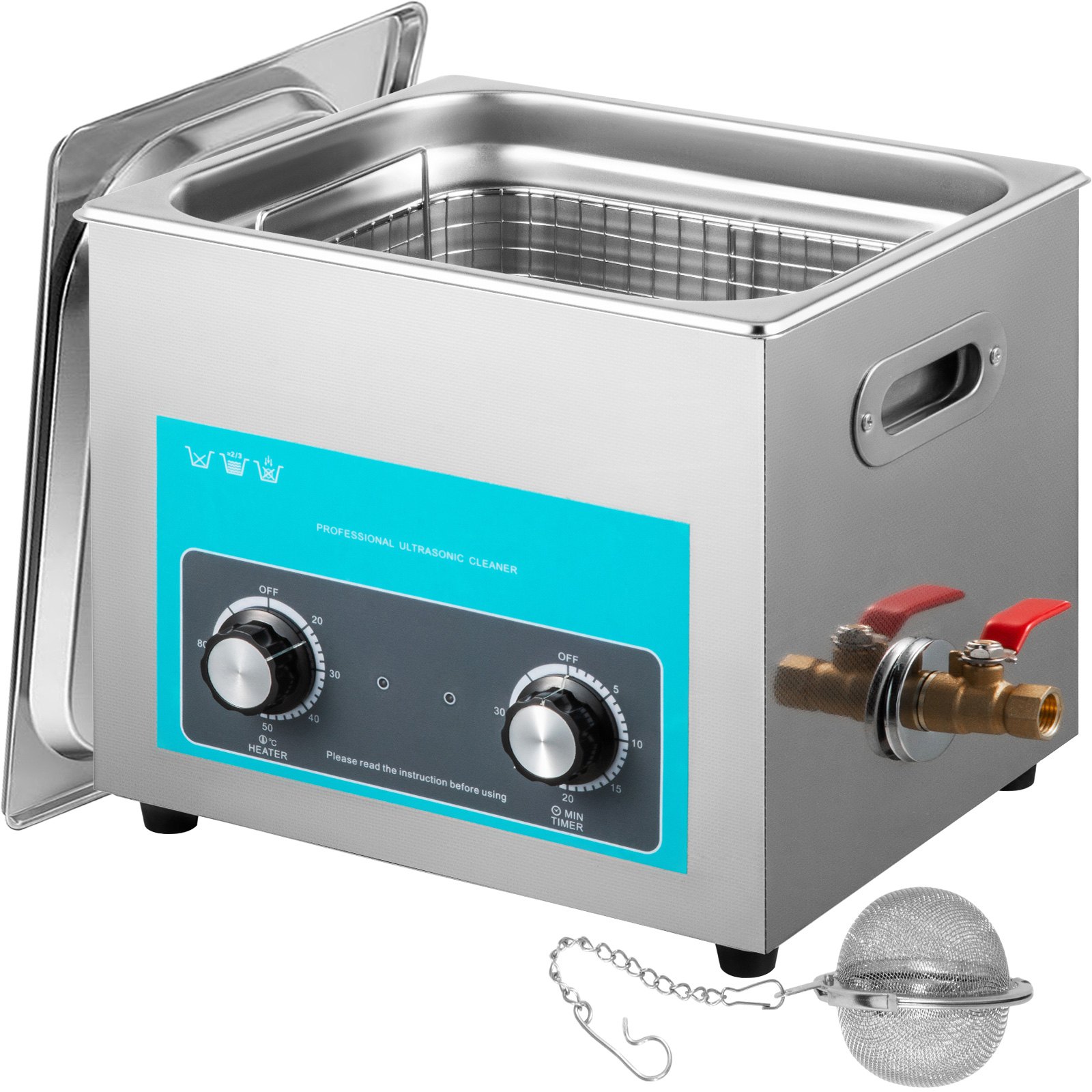 Ultraäänipesuri North Craft, 15L, rosteri