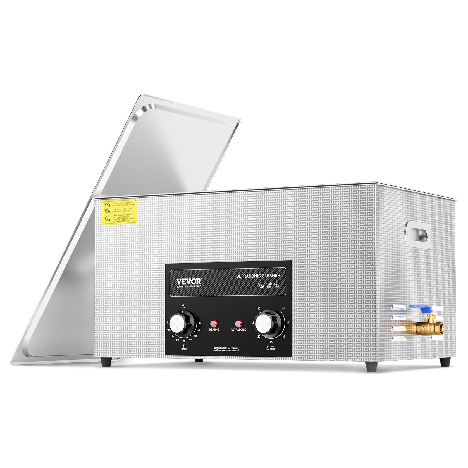 Ultraäänipesuri North Craft KZ-S22, 22L, 530x330x275mm, ruostumaton teräs