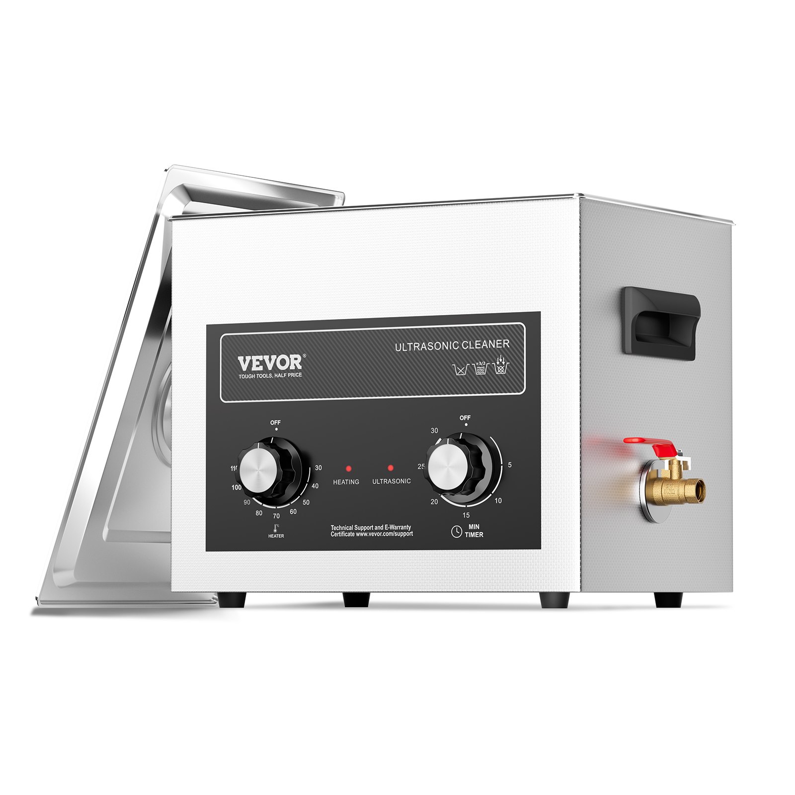 Ultraäänipesuri North Craft TH-40AXN, 10L, 240W, ruostumaton teräs