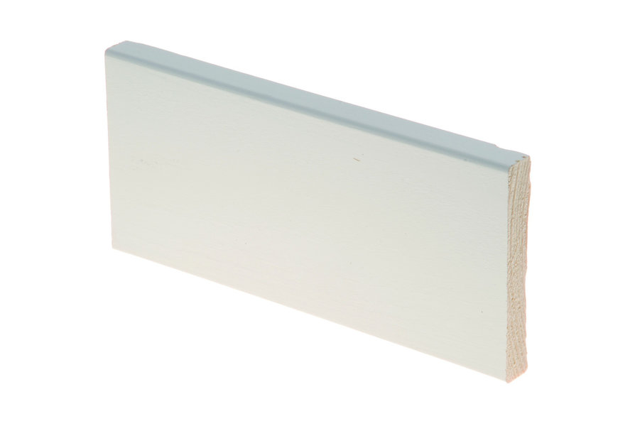 Peitelista JR-Wood, sileä, 12x70x3600, mänty, valkoinen (5 kpl/pkt)