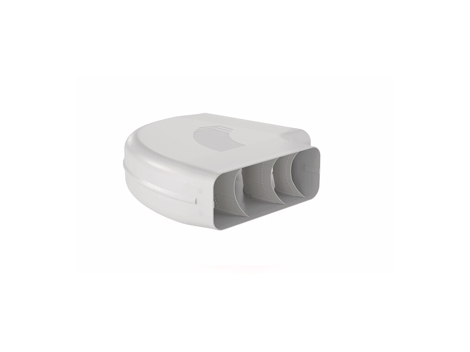 Vaakakulma Savo Airvent, litteä, 222x89 mm, harmaa