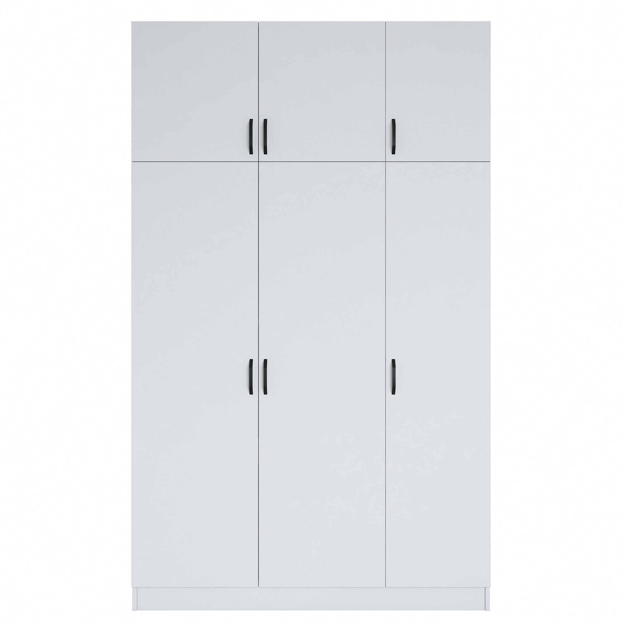 Vaatekaappi Valento Furniture BA104-1989, 145x239cm, valkoinen