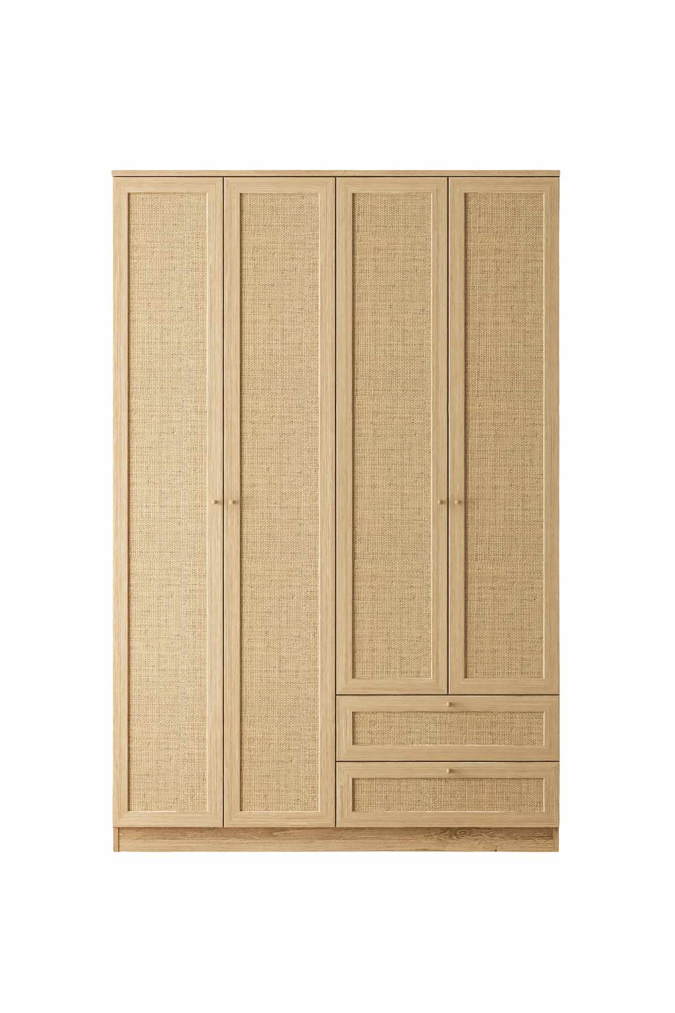 Vaatekaappi Valento Furniture Baru 210, 137x210cm, beige