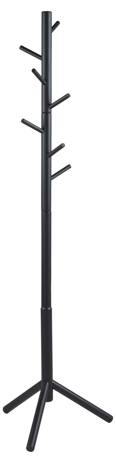 Vaateteline Home4You Bremen, 51x45x176cm, Musta