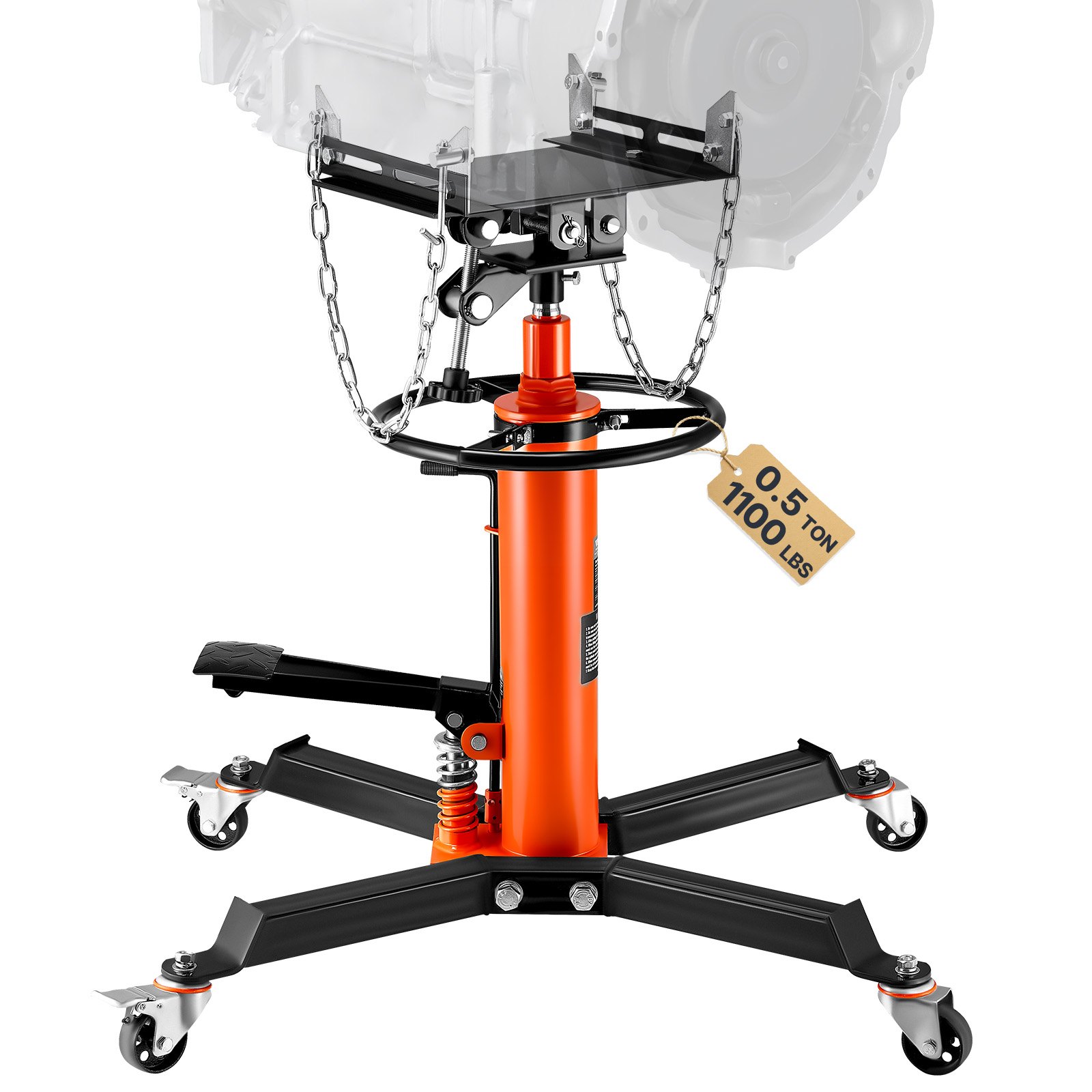 Vaihteistonostin North Craft 1100ORANGEJACK, 85-170cm, Oranssi