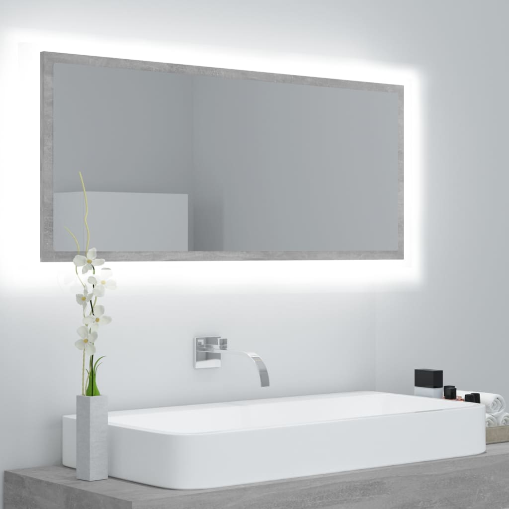 Valopeili, 1000x370mm, betoninharmaa
