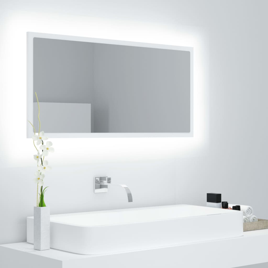 Valopeili, 900x370mm, valkoinen