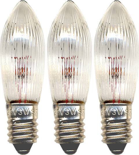 Varalamppu Star Trading 2, E10, 3W, 34V, 3 kpl, kirkas