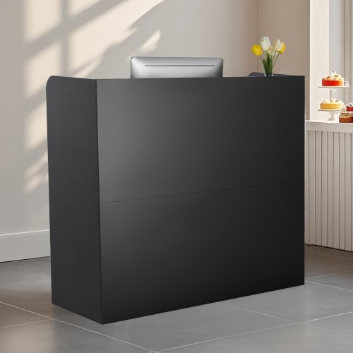 Vastaanottopöytä North Craft KLFD-03, 120x48x110cm, Musta