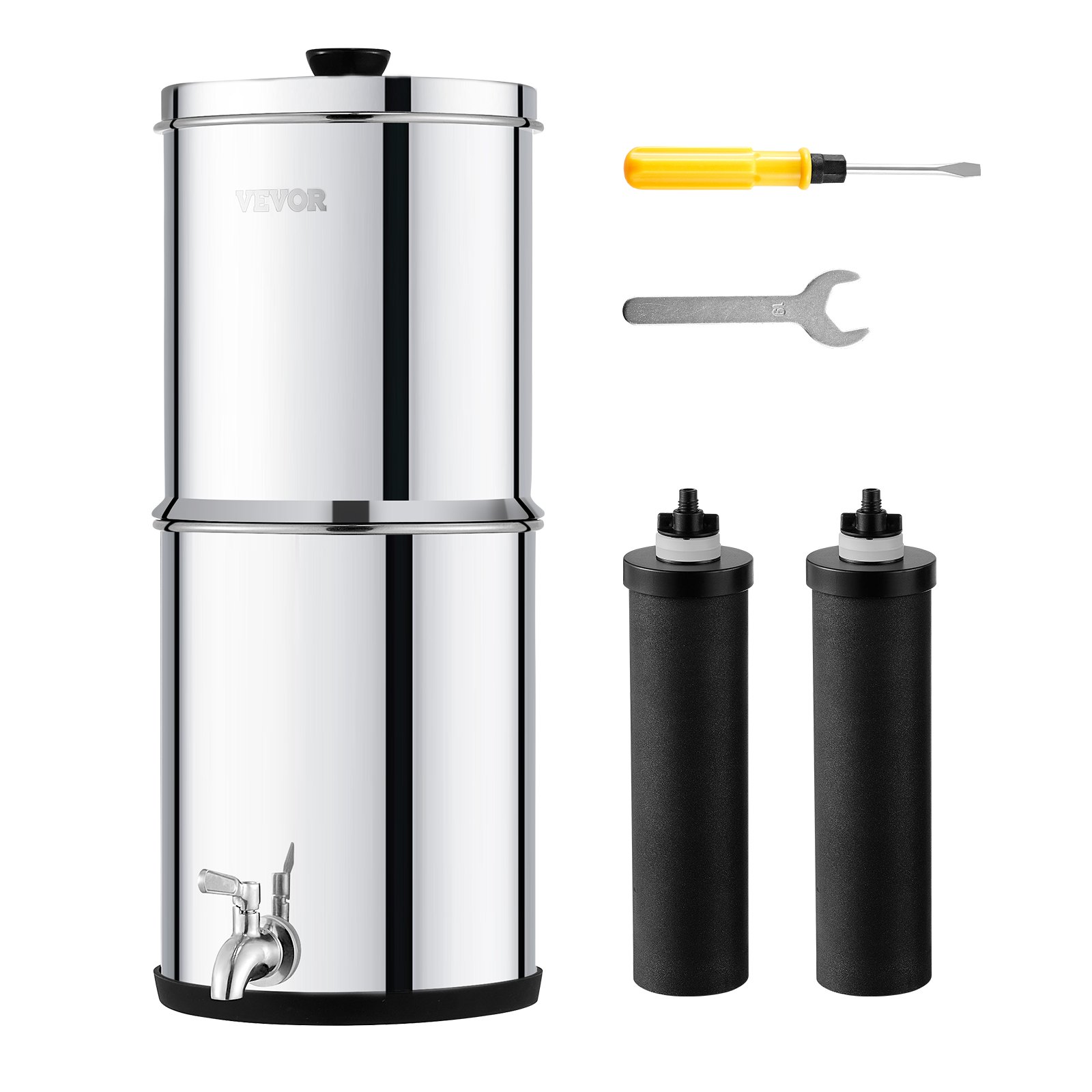 Vedensuodatinjärjestelmä North Craft, 4.5L, Ruostumaton Teräs