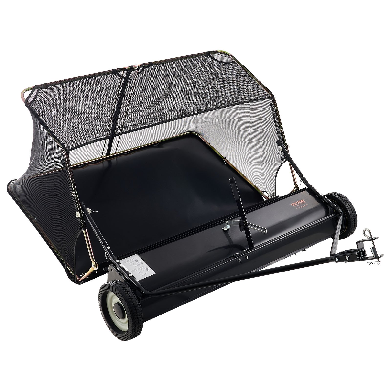 Vedettävä nurmikkolakaisin North Craft TC5001D, 176x153cm, musta