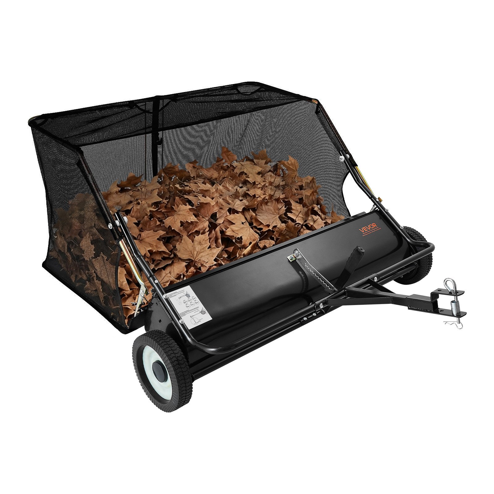 Vedettävä nurmikkolakaisin North Craft TC5001H, 122cm, 20cu.ft, Musta