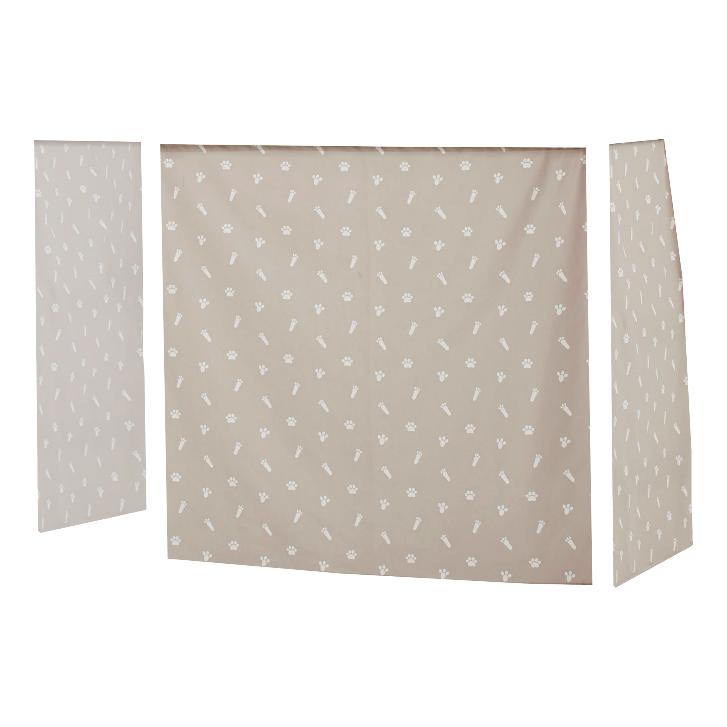 Verho Hoppekids, 70x160cm, Lemmikit, Beige