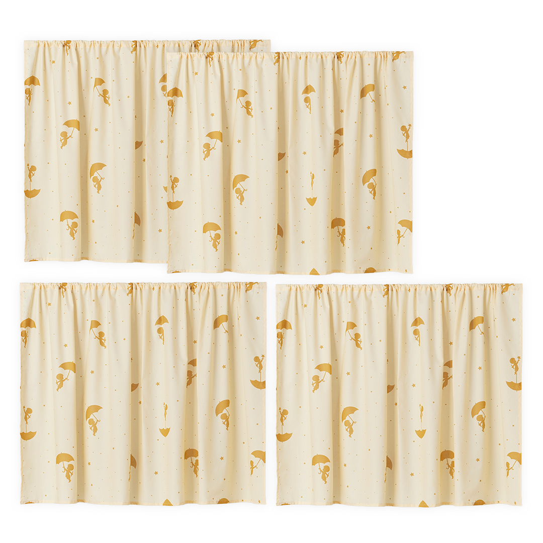 Verhot Hoppekids Ole Lukoie, 70x160/70x190/90x200cm, Keltainen
