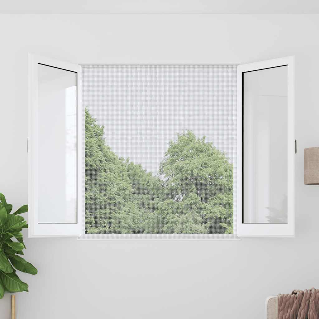 Verkkosuoja alumiini, 100x500cm, hopea