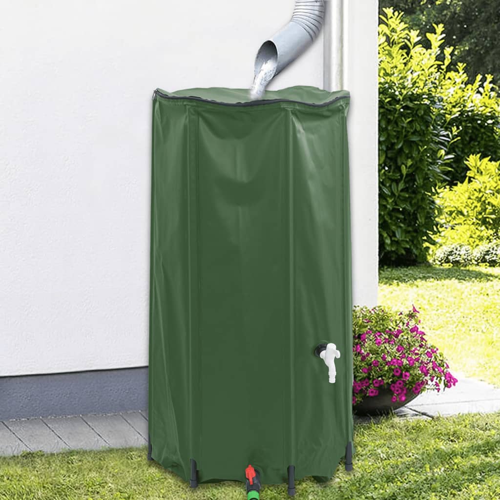 Vesisäiliö taitettava hanalla, PVC (89309)