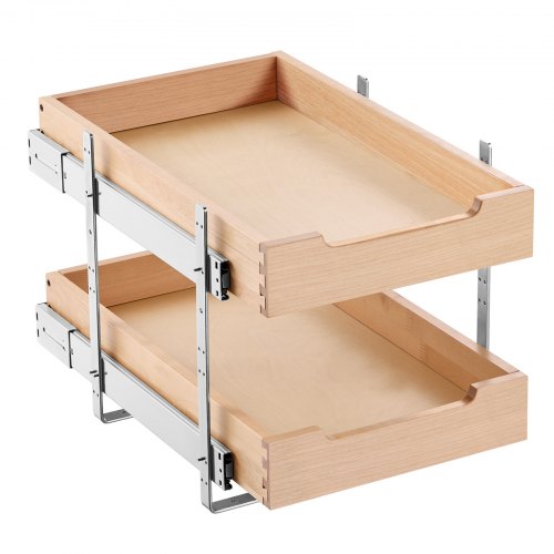 Vetolaatikko North Craft, 315x533mm, 2-tasoinen, Puu, Pehmeästi sulkeutuva