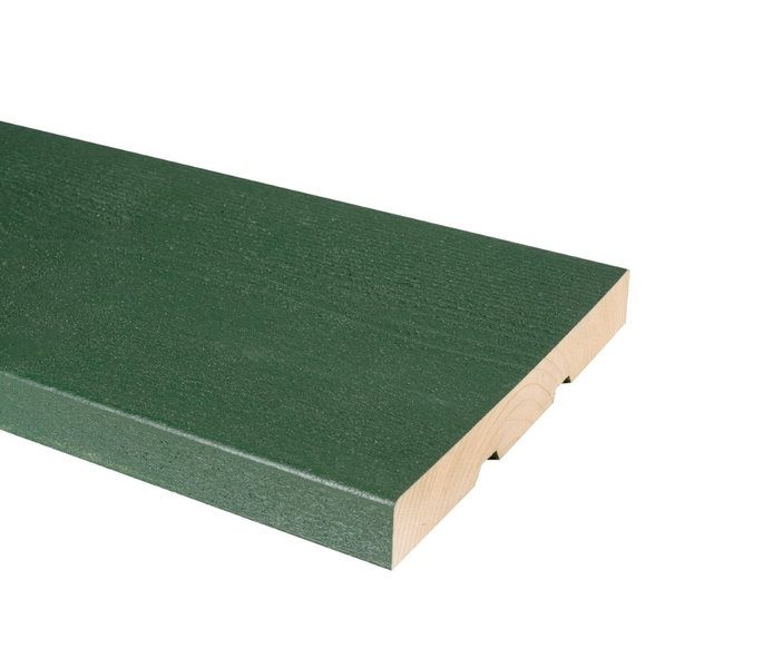 Ulkoverhouslauta JR-Wood, 23x170x5400, pintamaalattu, havunvihreä