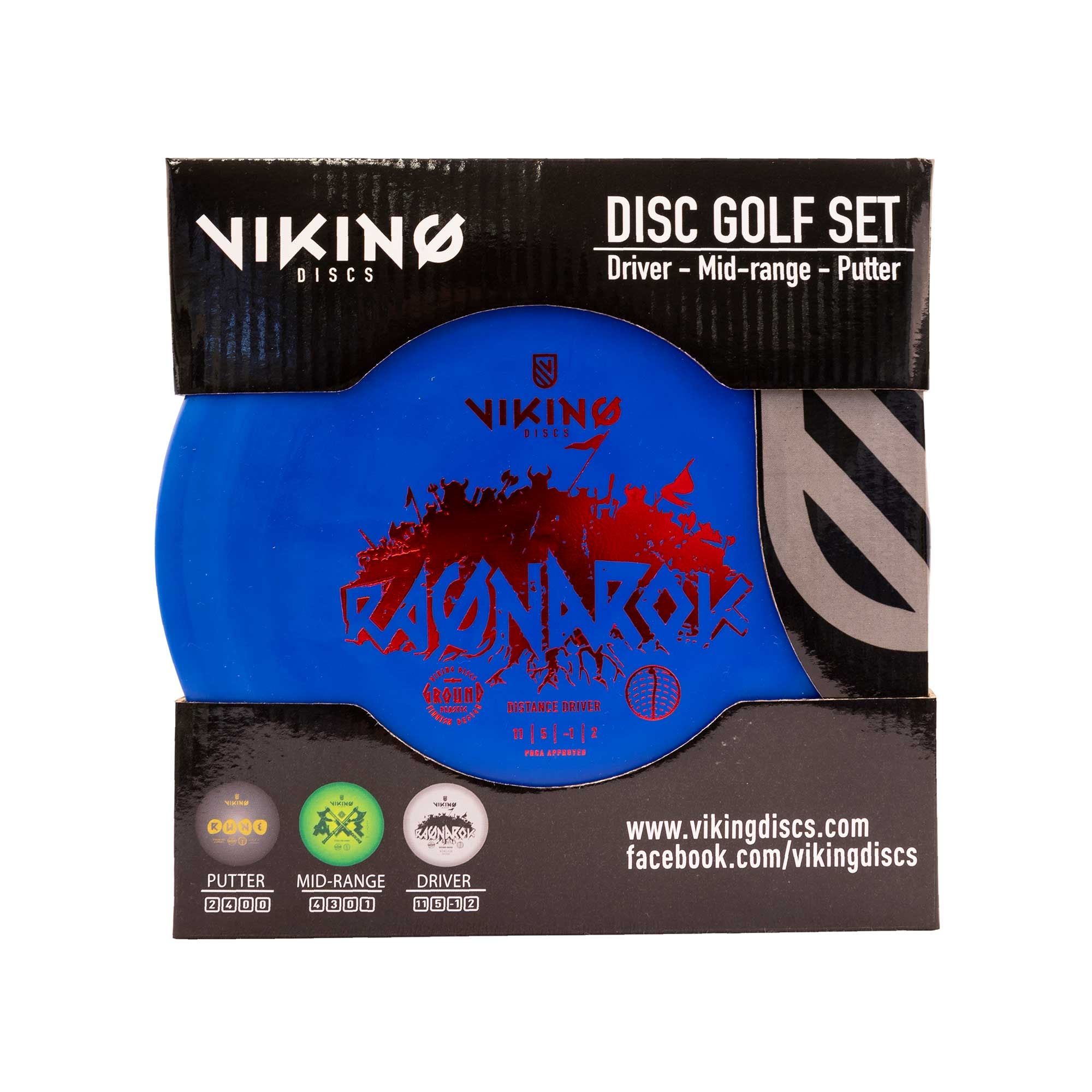 Frisbeegolf kiekkosetti Viking Discs