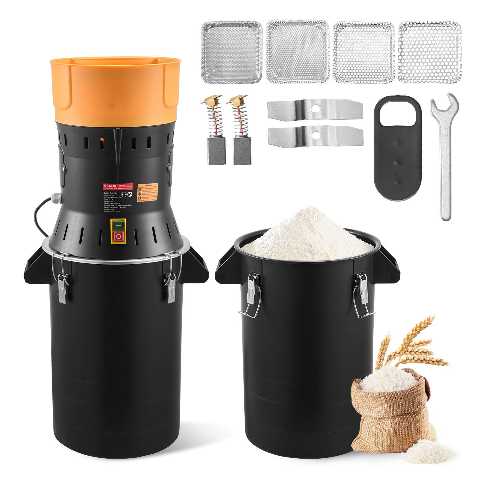 Viljamylly North Craft HC-25L, 600W, 25L, hopea