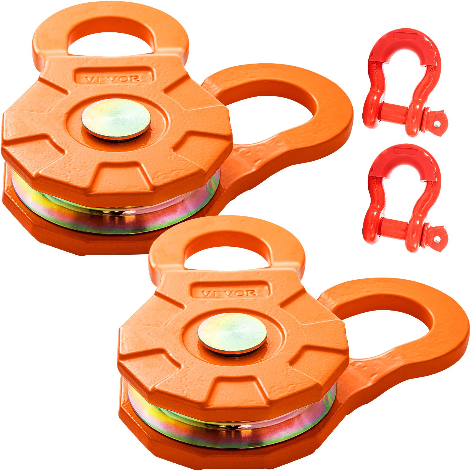Vinssin väkipyörä North Craft Snatch Block 11T, 14 mm, Keltainen